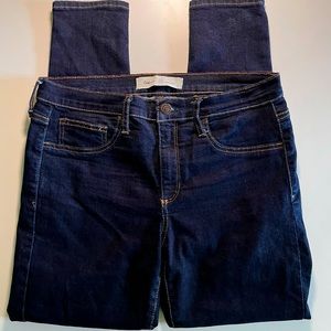 GAP Easy Legging jeans size 31R dark blue, excellent pre-owned condition